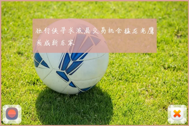 独行侠寻求浓眉交易机会猛龙老鹰或成新东家